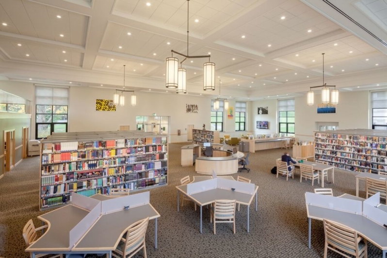 Geier Library Interior