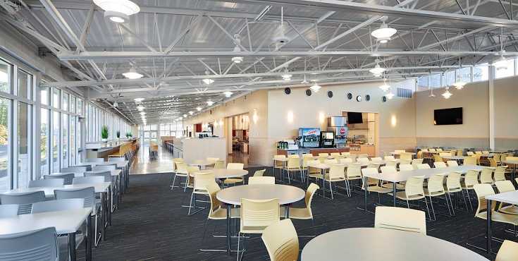 Inside Hilltop Cafe